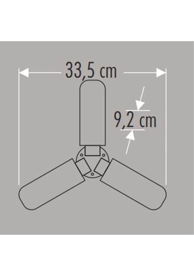 Cata 42w Pervane Ampul Beyaz Cat Ct-1152