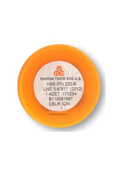 Mte Unc 5/8 Pafta Normal Vidalı Hss Dın 223/b
