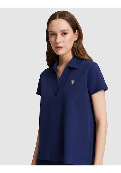 Pierre Cardin Kadın Lacivert Tişört Basic 50325465-vr033
