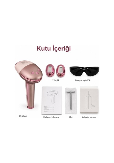 Beauty Professional 999.999 Flash Buz Başlıklı Ipl Lazer Epilasyon Cihazı