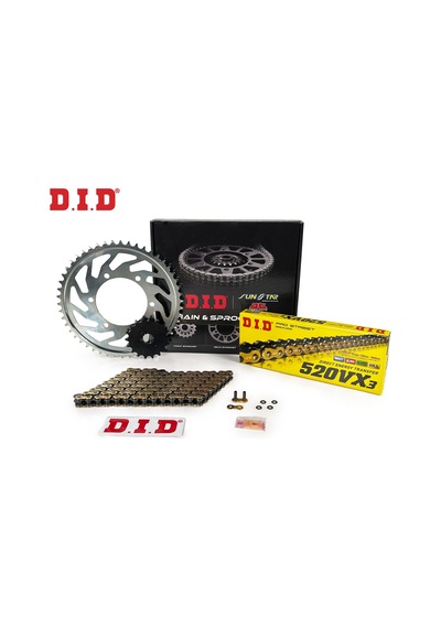 Zincir Dişli Seti Ktm Duke 125 Cc 2011-2013 / Ktm / Duke / 125cc / Zincir: Dıd-520vx3 Gold -112 / Ön Dişli: Jt 14t / Arka Dişli: Sunstar 45t Zincir Dişli Seti Ktm Duke 125 Cc 2011-2013 / Ktm / Duke / 125cc / Zincir: Dıd-520vx3 Gold -112 / Ön Dişli: Jt 14t / Arka Dişli: Sunstar 45t