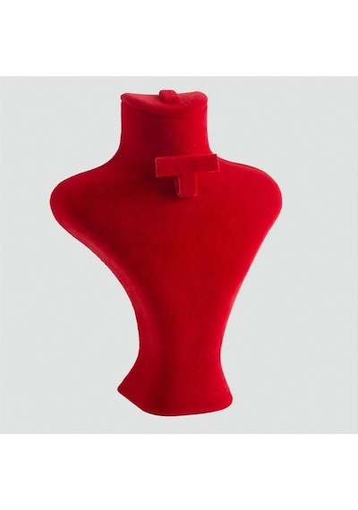 23 - 812 - Cm Takım Manken Anfora - Glblseme - Kumaş Kırmızı