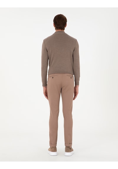 Pierre Cardin Erkek Vizon Pantolon Kanvas-chino 50295932-vr052 Vizon