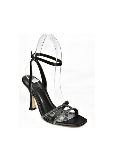 Fox Shoes S569812504 Siyah Kumaş Kadın Ayakkabı Siyah