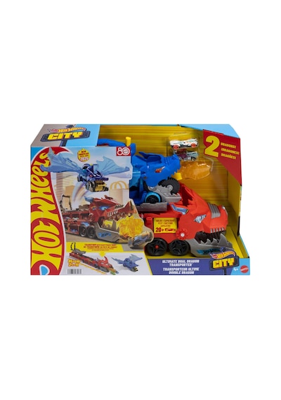 Hot Wheels Ultimate Dual Dragon Transporter Jbm72