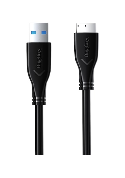 Veggieg Usb 3.0 Micro B Şarj Ve Data Hdd Kablosu 1.5 Metre