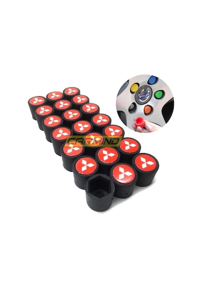 Mitsubishi Siyah Bijon Kapağı 17 Mm