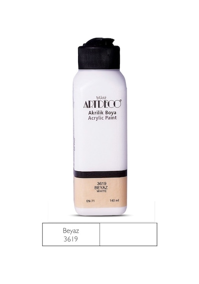 Artdeco Akrilik Boya 140Ml  Beyaz