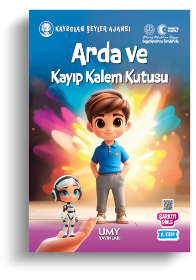 Umy Yayınları Arda Ve Kayıp Kalem Kutusu - Çocuklar İçin Yaratıcılık, Sanat Ve Azim Temalı Hikaye Kitabı