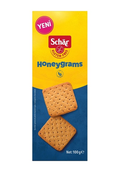 5 Adet Schar Glutensiz Honeygrams Bisküvi 100 G