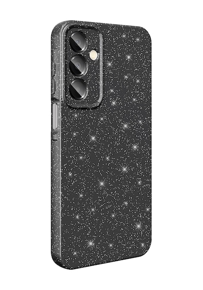 Zore Galaxy Uyumlu A16 Kılıf Kamera Korumalı Simli Lüks Koton Kapak - Açık Pembe AÇIK PEMBE