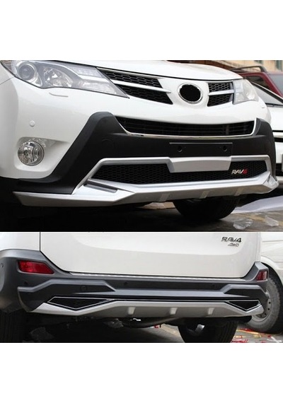 Toyota Uyumlu Rav 4 Ön Arka Tampon Difüzör 2014 2018 Gündüz Ledli Oem