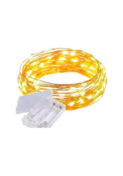 Yılbaşı Çam Ağacı Seti Süsler Ve Led Pilli Işıklı 120 CM