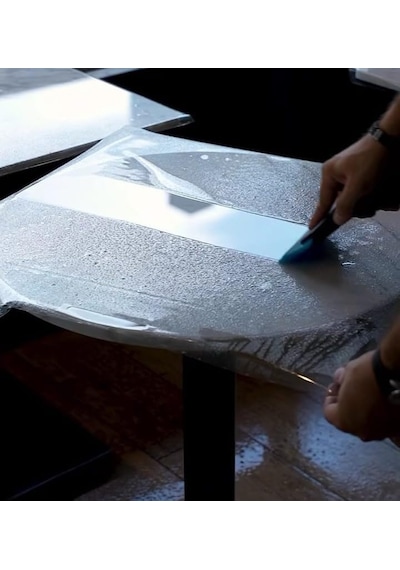 Esemiz Ppf-tph Masa Sehpa Beyaz Eşya Kaplama Isıya Çizilmeye Darbeye Dayanıklı Şeffaf Koruyucu 50cm X 152cm