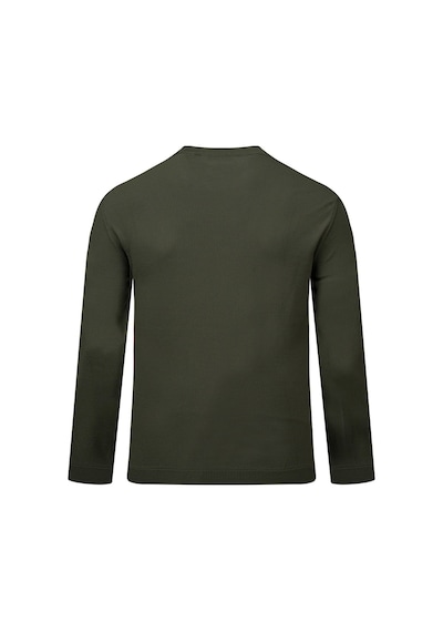 Hatemoğlu Haki Regular Fit Yarım Balıkçı Yaka Rayon Kazak 2977641 Haki