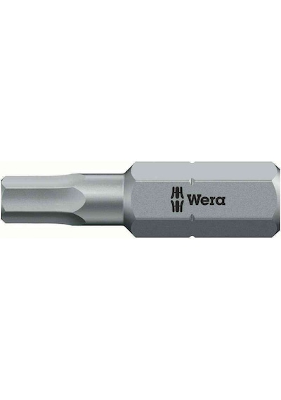 Wera 840/1 Z Hex-plus Alyan 1/4"x25 MM Bits 05135076001