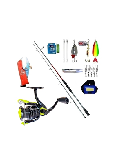 Fın Chaser X Fnx-40 Oslo Big Bass 270cm 15-40gr Turna Spin Olta Takımı Seti