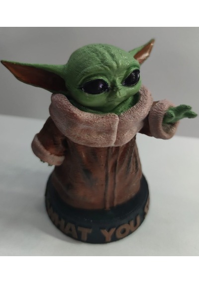 Baby Yoda Figürü - 3d Baskı