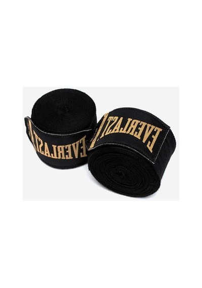 Elite Boxing Hand Wraps 180" Black/gold 101 Beyaz