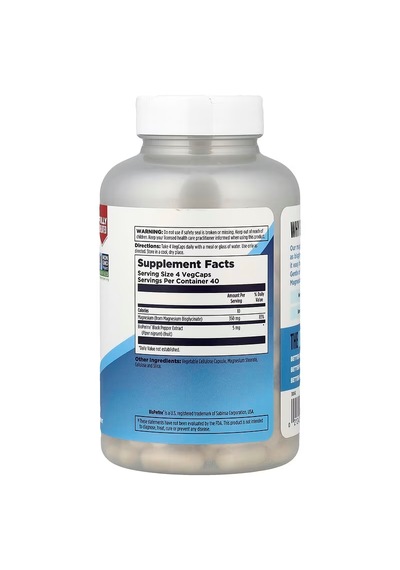 Kal High Absorption Magnesium Glycinate 350 160 Vegcaps