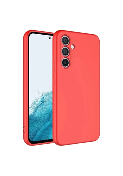 Durukar Samsung Galaxy Uyumlu A16 5g Kılıf First Silikon - Kırmızı