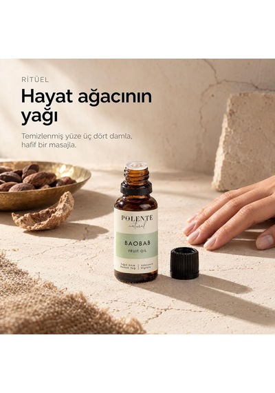 Baobab Yağı,%100 Saf Ve Doğal, Soğuk Sıkım, 30 Ml Diğer