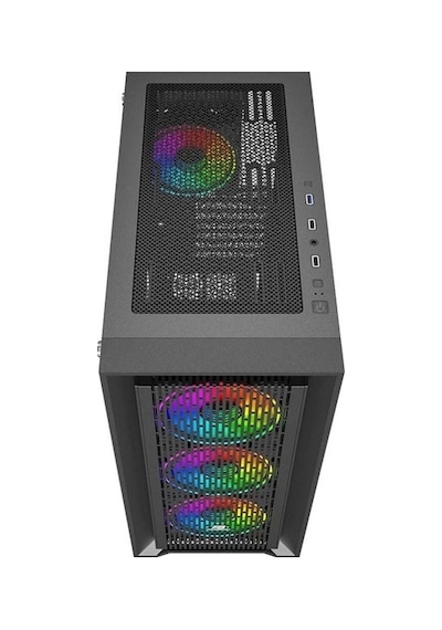 Powerboost PB-P705B 650 W 80+ Bronze Mid-Tower Oyuncu Bilgisayar Kasası