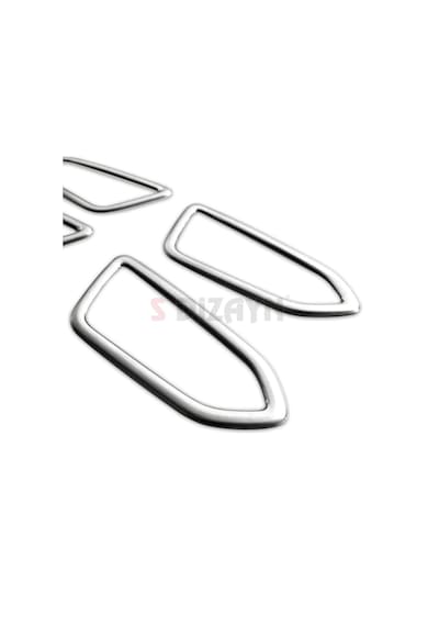S-Dizayn Renault Clio 5 Krom İç Kapı Kolu Çerçevesi 4 Prç. 2019 V