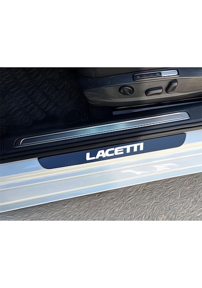Lacetti Pleksi Kapı Eşiği Piano Black 4 Parça