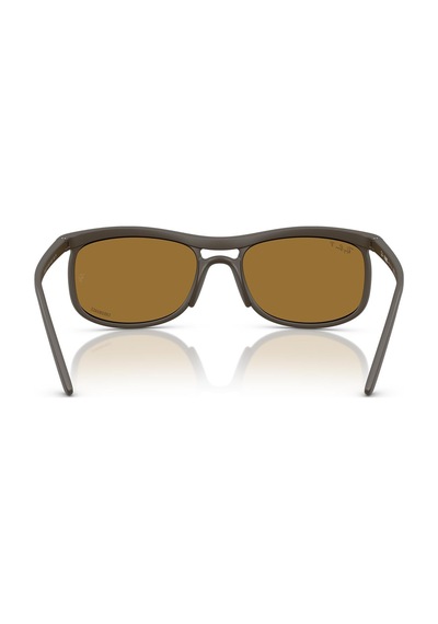 Ray-Ban Rb4452ch 612473 56 Polarize Chromance Unisex Güneş Gözlüğü Kahverengi