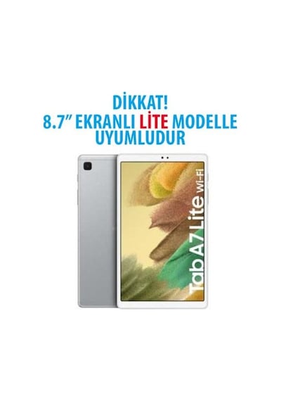 Galaxy Uyumlu Tab A7 Lite T225 Zore Dönebilen Standlı Kılıf (518176865)