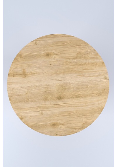 Harmony Sora Oval Masa 90x75x90 Cm Cadiz Sadece Masa - Modern Tasarım Kahverengi