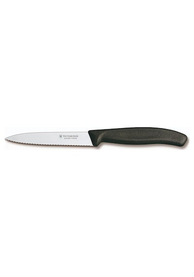 Victorinox Swissclassic 10 CM Soyma Kamp Bıçağı Siyah 6.7733 Siyah