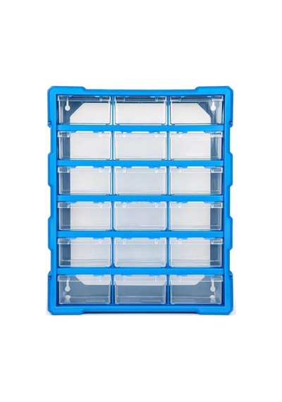 Proalet Monoblock Çekmece Seti 18'li, Büyük Boy, 38,1x15,7x47,5 Cm, Vida, Hobi, Parça Saklama Kutusu, Atölye, Büro Diğer Proalet Monoblock Çekmece Seti 18'li, Büyük Boy, 38,1x15,7x47,5 Cm, Vida, Hobi, Parça Saklama Kutusu, Atölye, Büro Diğer