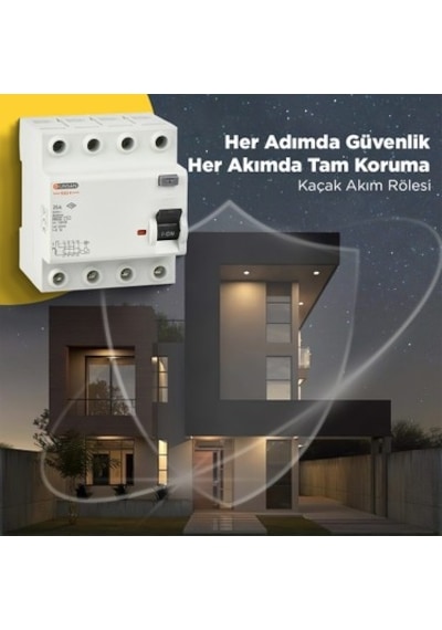 Kaçak Akım Koruma Anahtarı İle Elektrik Güvenliği Sağlayın
