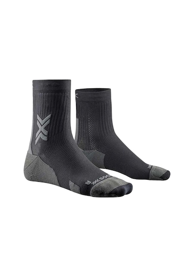 X-bıonıc X-bionic X-socks Run Discover Crew Unisex Siyah Koşu Çorabı 28051 Siyah