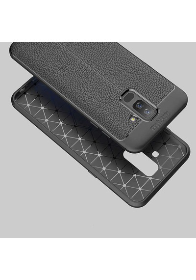 Samsung Galaxy Uyumlu A6 Plus 2018 Kilif Deri Tarzi Niss Silikon Case 389467489