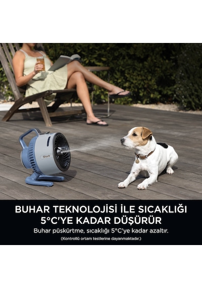 Shark Flexbreeze Hydrogo Serinletici Buharlı Fan