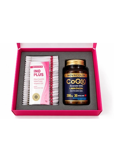 Ino Plus Miyo-inositol Metil Folat D3 30 Saşe + Coq10 30 Kapsül