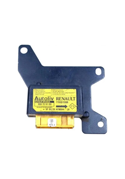 Airbag Hava Yastık Emniyet Kemeri Beyni Renault Kangoo 1 1.9 Dci 7700313368 Mais