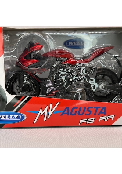 Mv Agusta F3 Rr 1:12 Diecast Motosiklet Model Oyuncak Lisanslı Metal Maket & Dekoratif Biblo