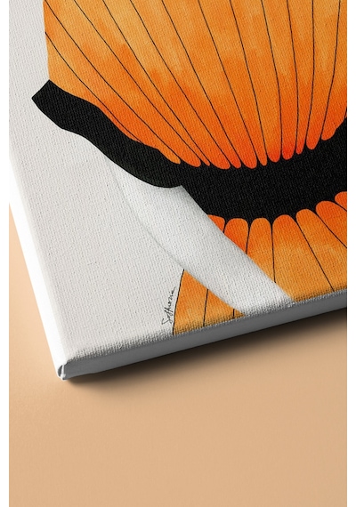 Webstyle Sayılarla Boyama Seti Kasnaklı Kadın Ve Turuncu Kelebek 60 X 75 Cm