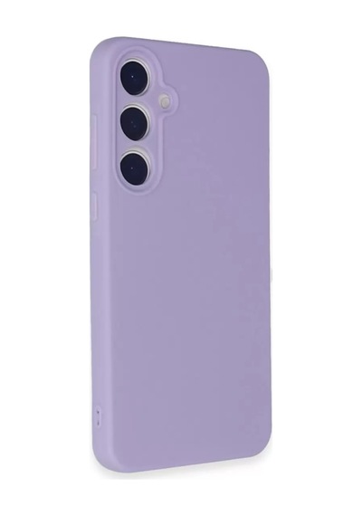 Newface Samsung Galaxy A35 5g Kılıf Nano İçi Kadife Silikon - Lila