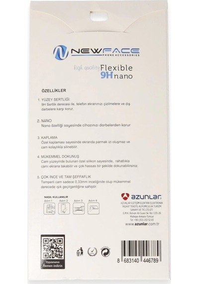 Xiaomi Redmi Note 8 Pro 6d Antistatik Mat Seramik Hayalet Nano Ekran Koruyucu