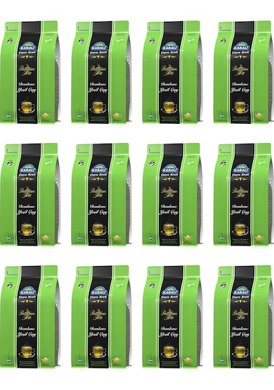 Karali Premium Demleme Yeşil Çay 12 x 200 G