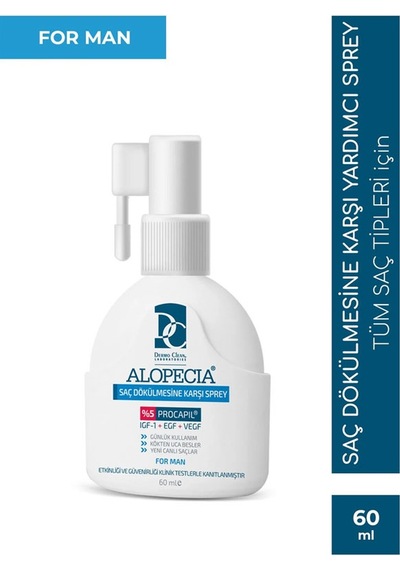 Dermo Clean Alopecia Procapil Saç Dökülmesine Karşı Sprey 60 Ml - Erkek