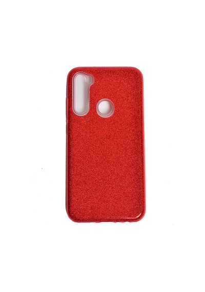 Noktaks - Redmi Note 8 Uyumlu Kılıf Koruyucu Simli Shining Silikon - Mor - T10920