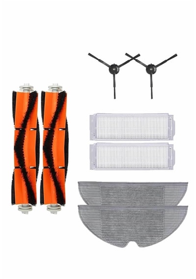 Xiaomi Vacuum Mop 2 Pro Mjst1shw Robot Süpürge Uyumlu 8'li Yedek Parça Seti-4404