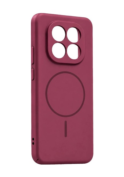 Xiaomi Redmi Note 14 Pro 4g Mika Pc Magsafe Kapak - Bordo Evimdeyokyok