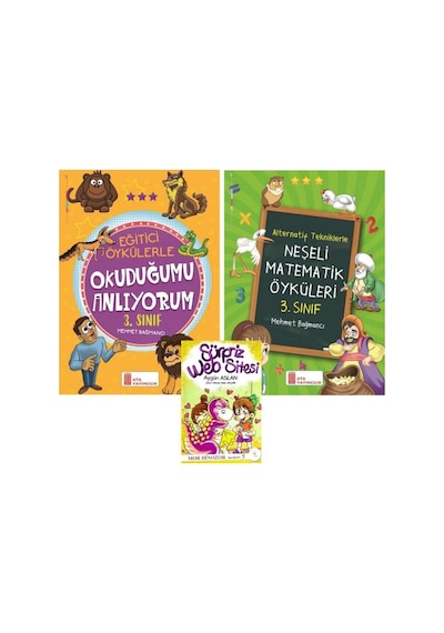 Ata 3. Sınıf Okuduğumu Anlıyorum + Neşeli Matematik Öyküleri